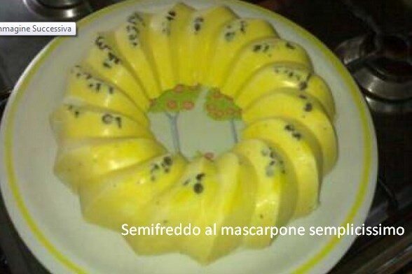 Semifreddo al mascarpone semplicissimo