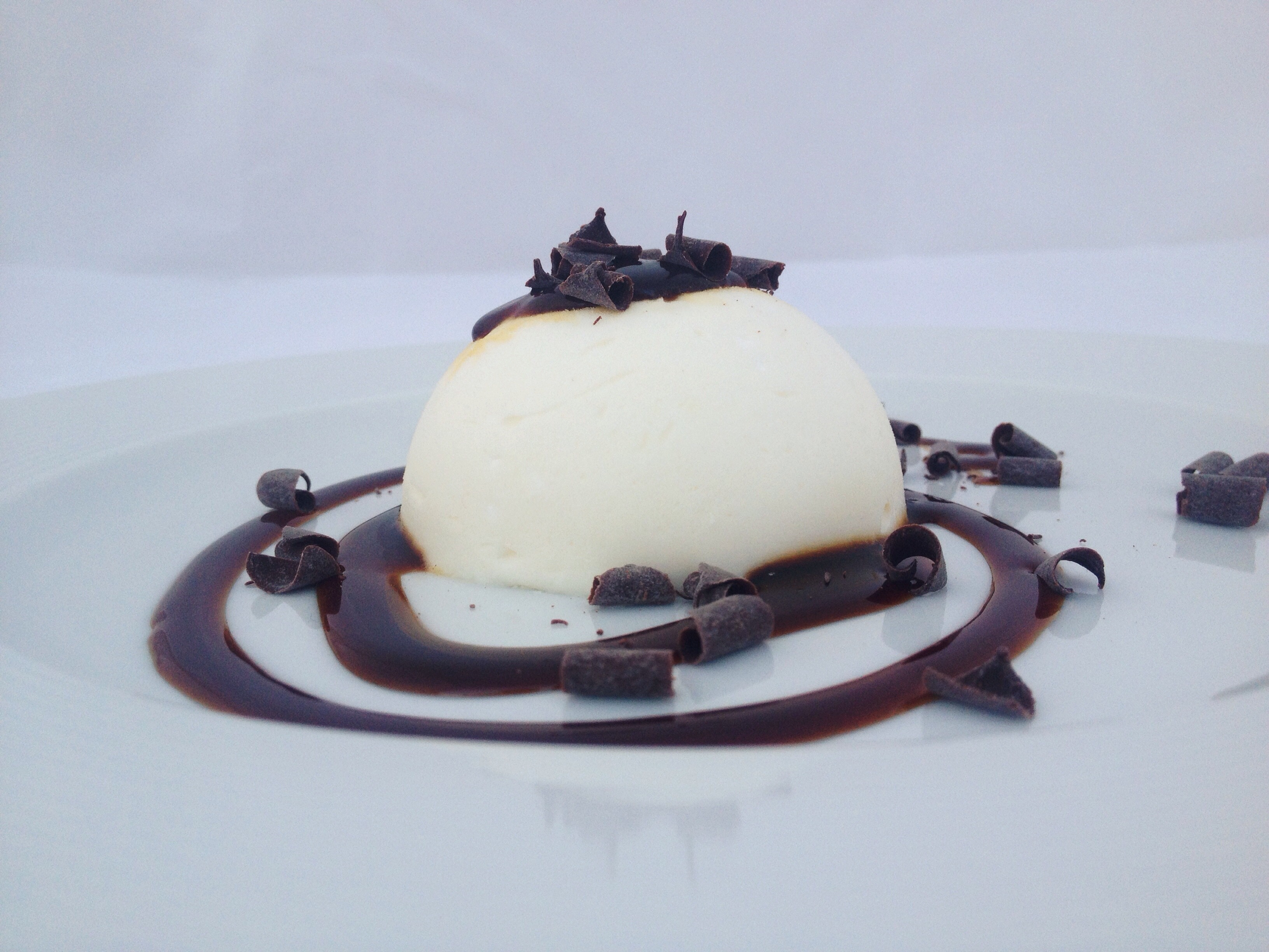 Semifreddo alla ricotta con caramello salato