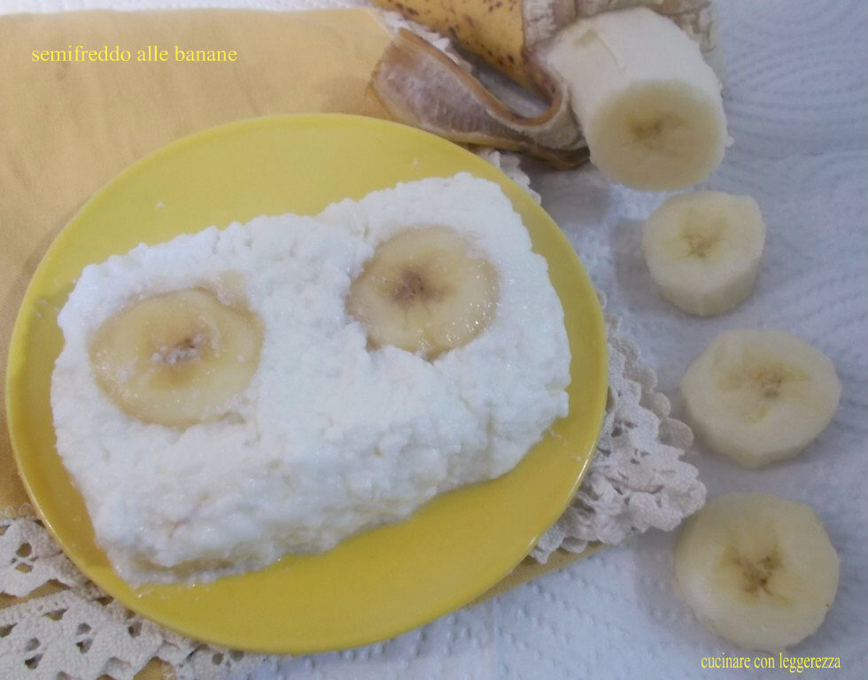 Semifreddo alle banane