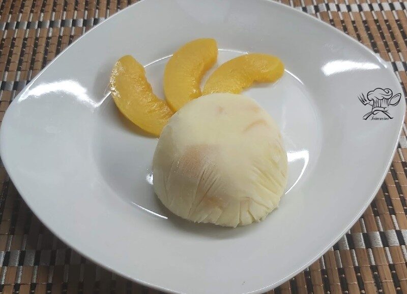 Semifreddo alle pesche