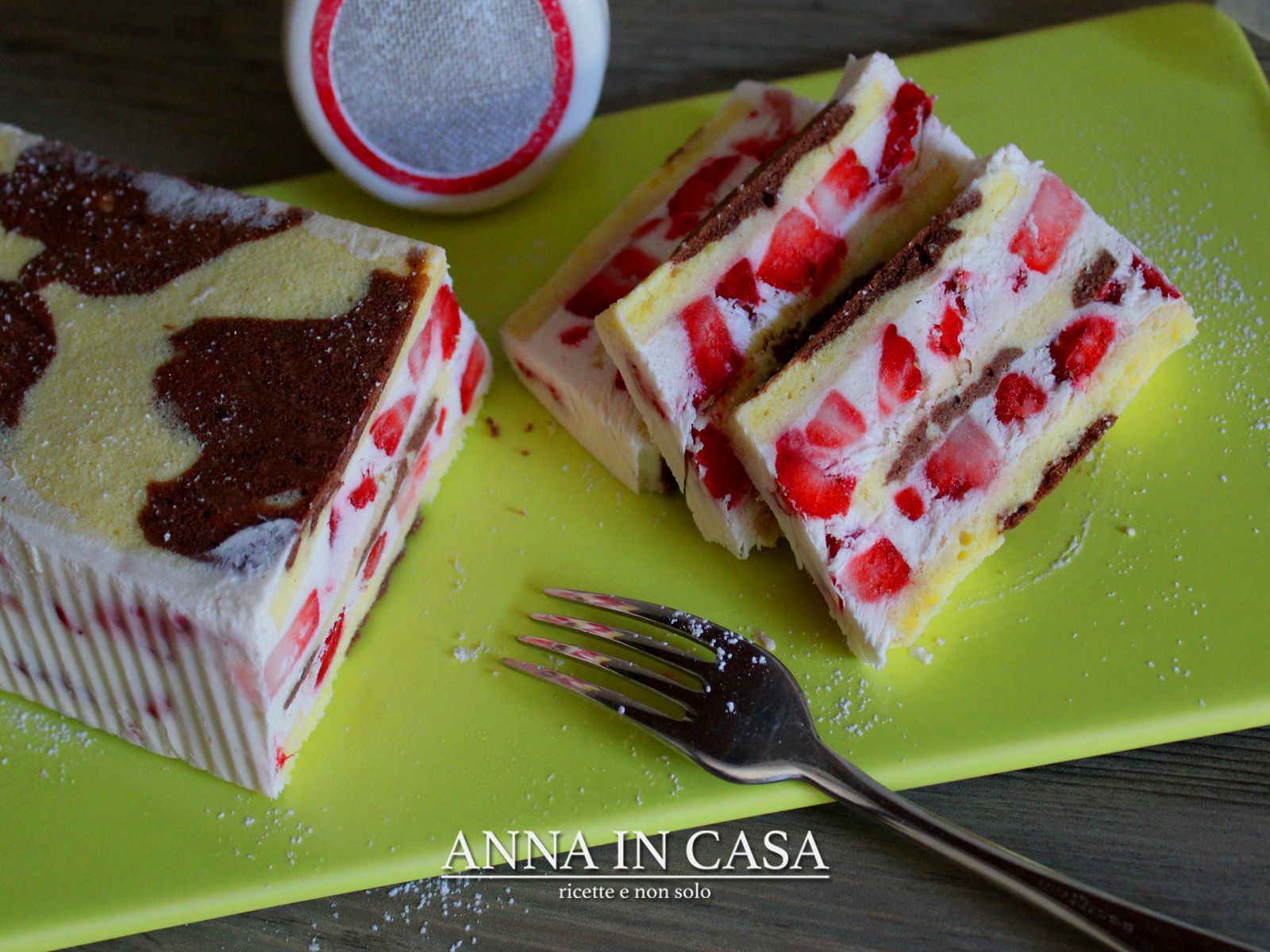 Semifreddo con fragole – repost