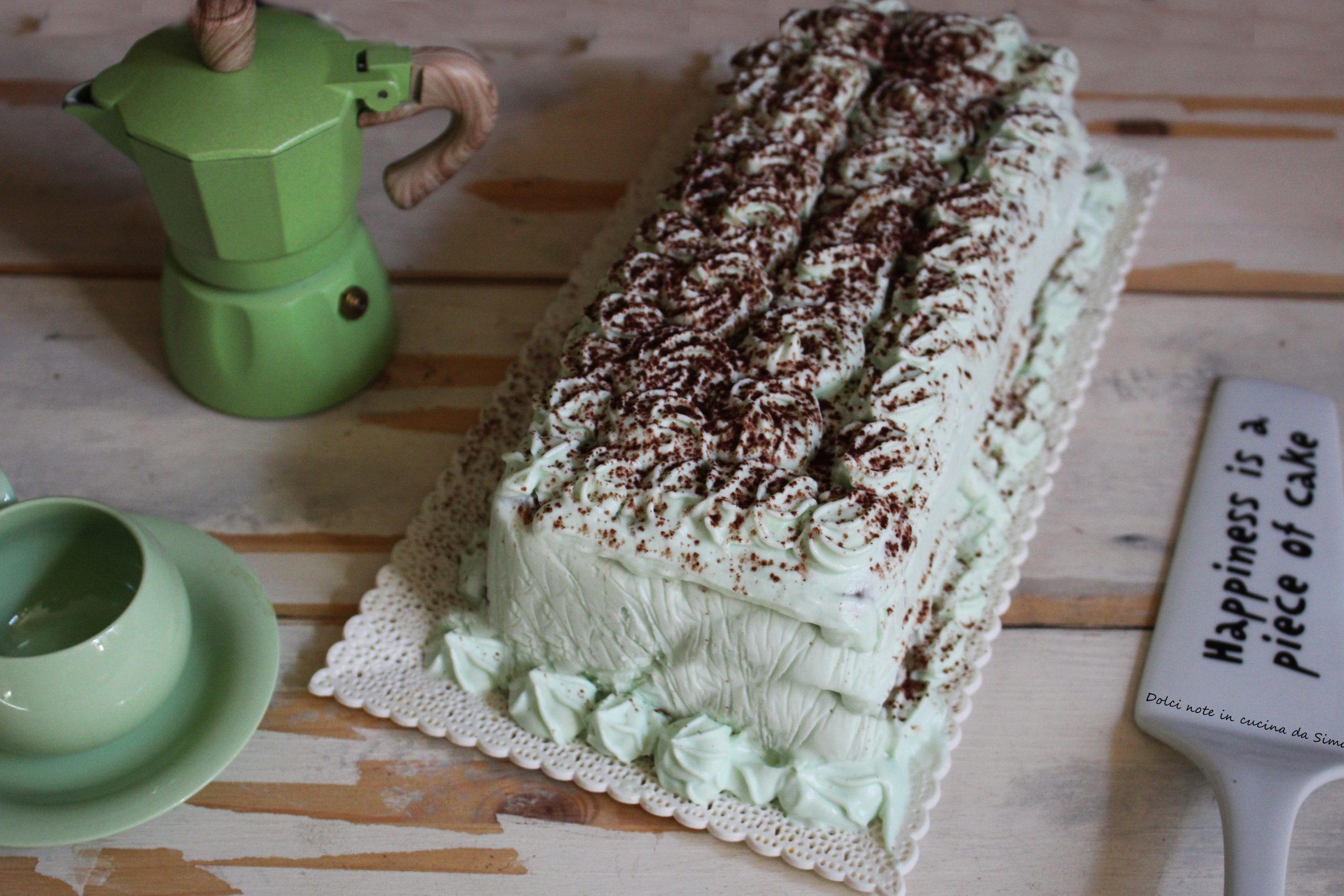 Semifreddo croccante alla menta