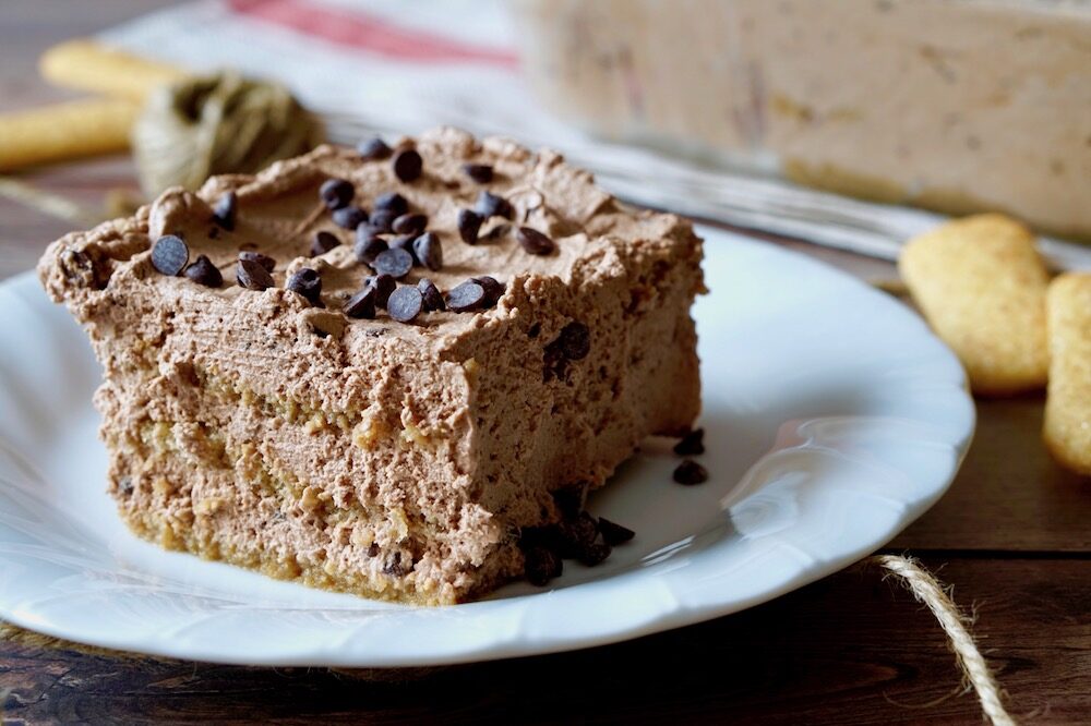Semifreddo di pavesini al caffè e nutella