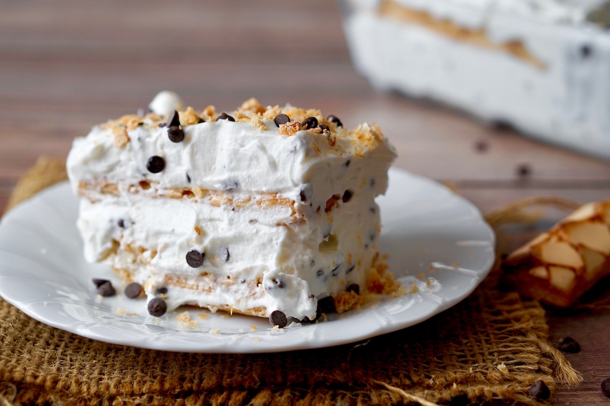 Semifreddo di sfogliatine alla ricotta