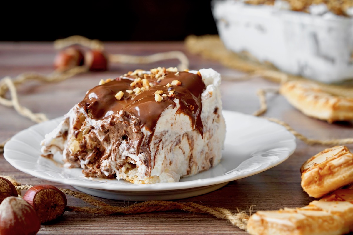 Semifreddo di Sfogliatine e Nutella