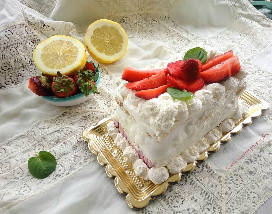 Semifreddo limone e fragole