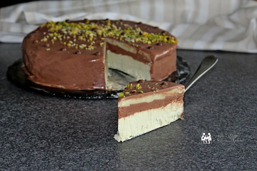 Semifreddo pistacchio e cioccolato