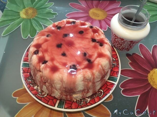 Semifreddo ricotta e amarene