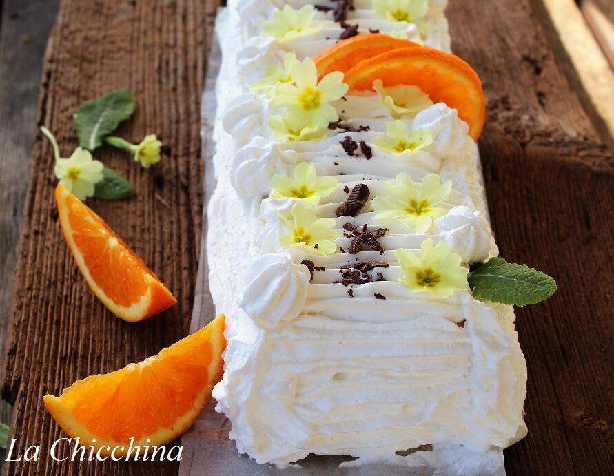 Semifreddo veloce cioccolato e arancia