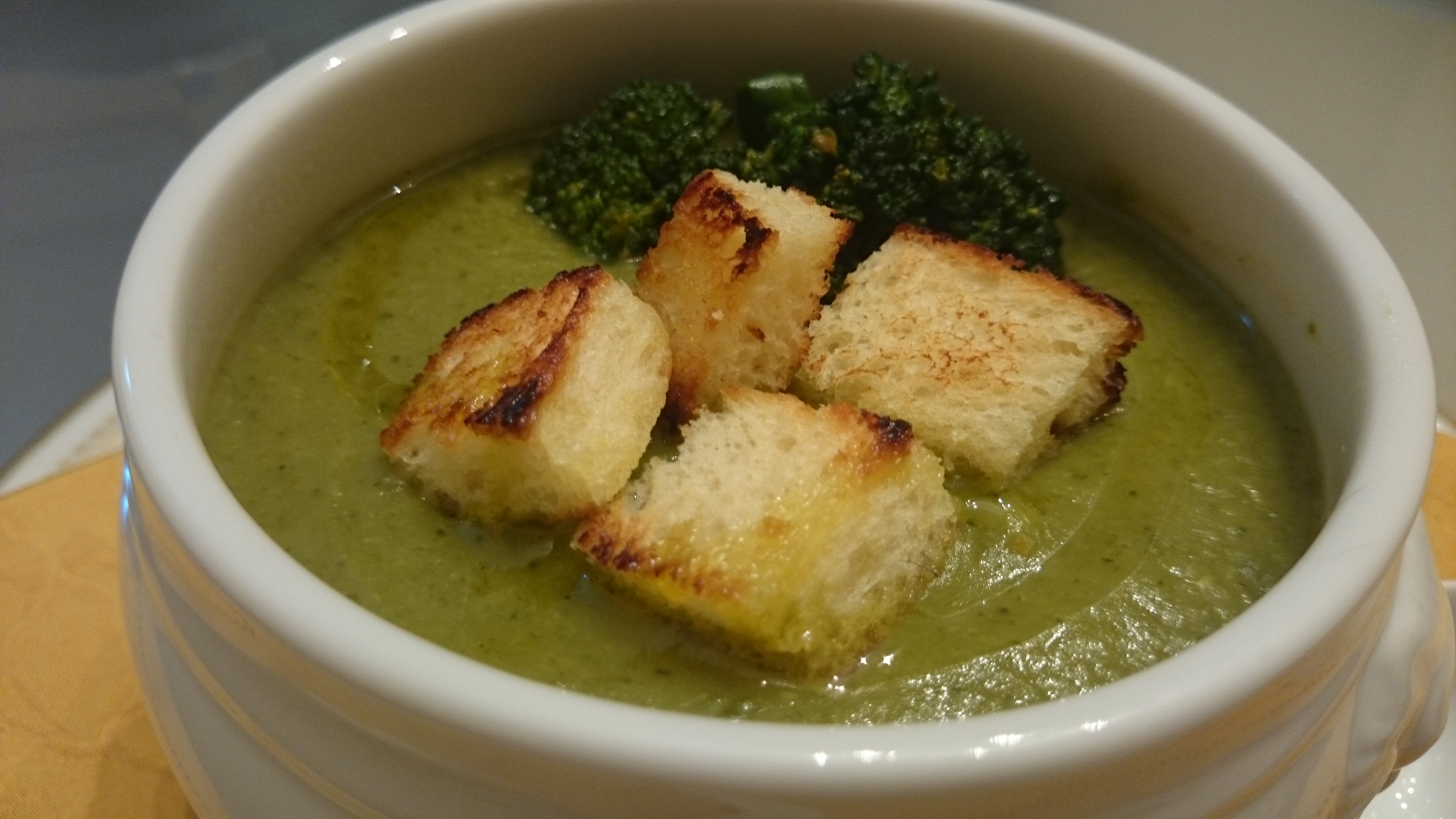 Semplice vellutata di broccoli e patate