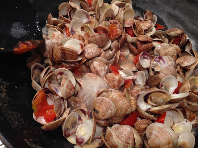 Senza bimby, sautè di vongole