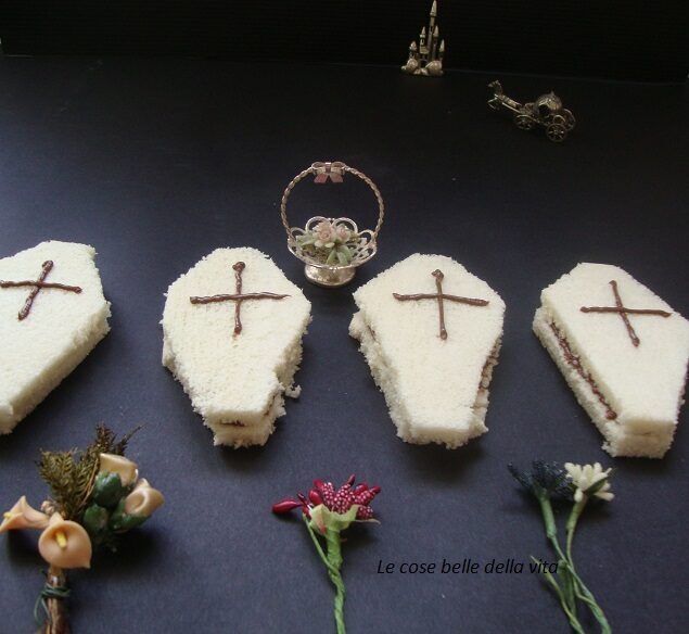 Sepolture di tramezzino per hallowen