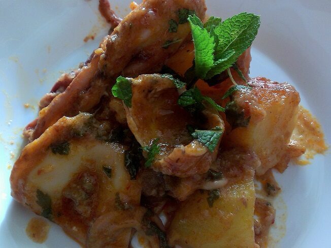 Seppie & moscardini con patate