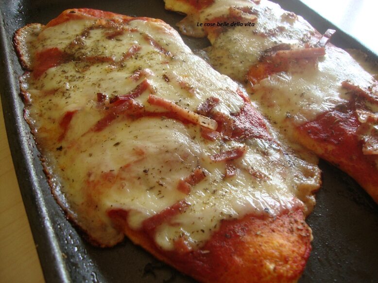 Sfilatini di pizza Margherita