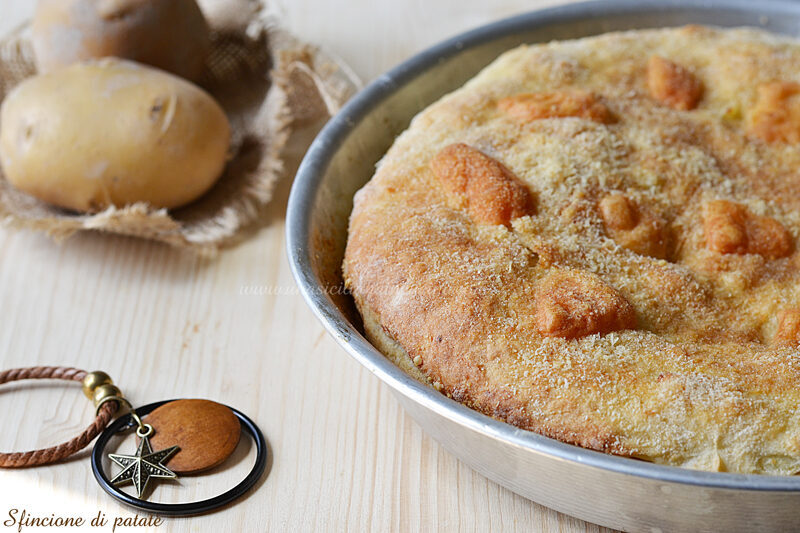 Sfincione di patate siciliano