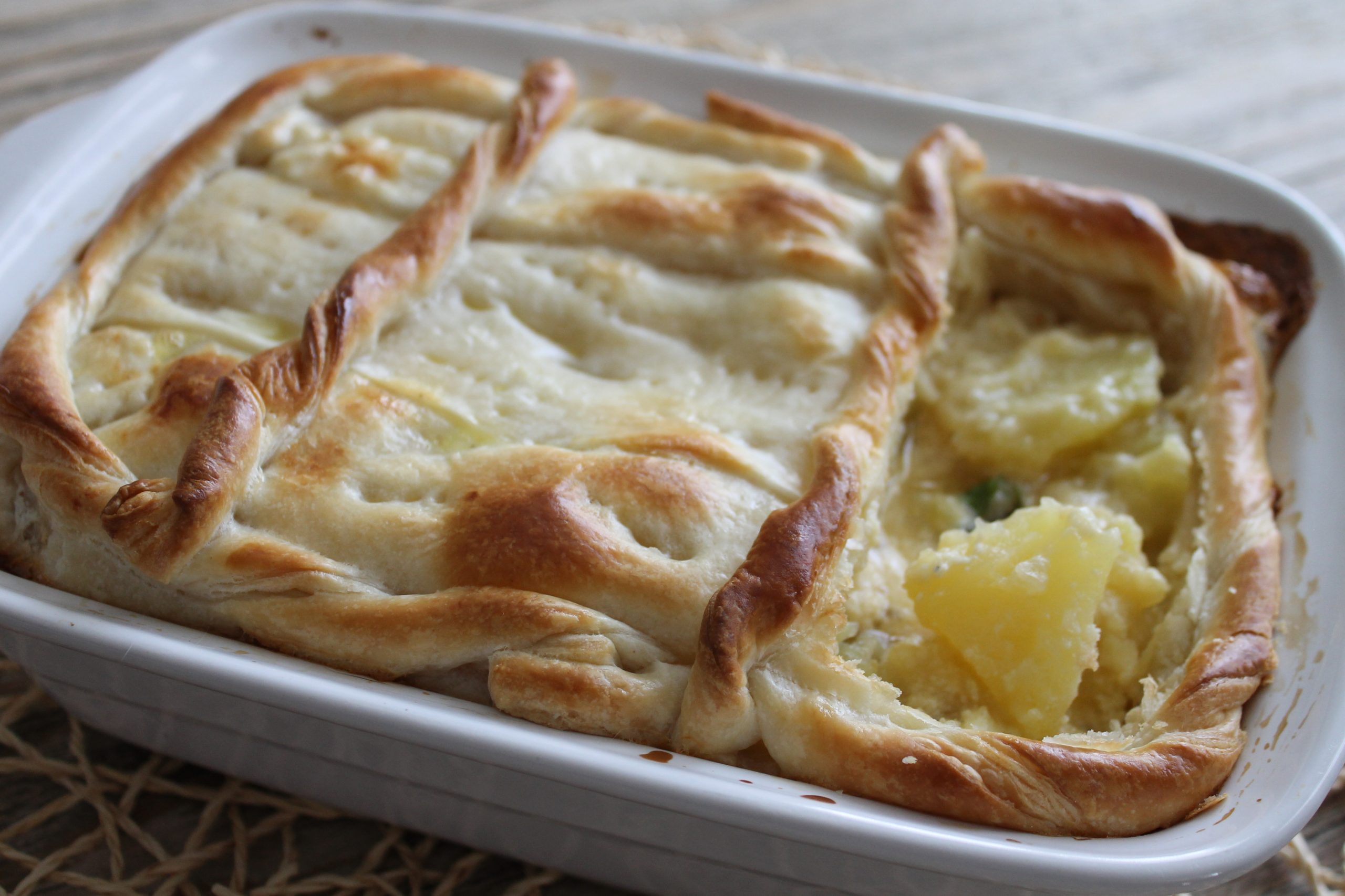 Sfoglia di patate e panna: facile e veloce!