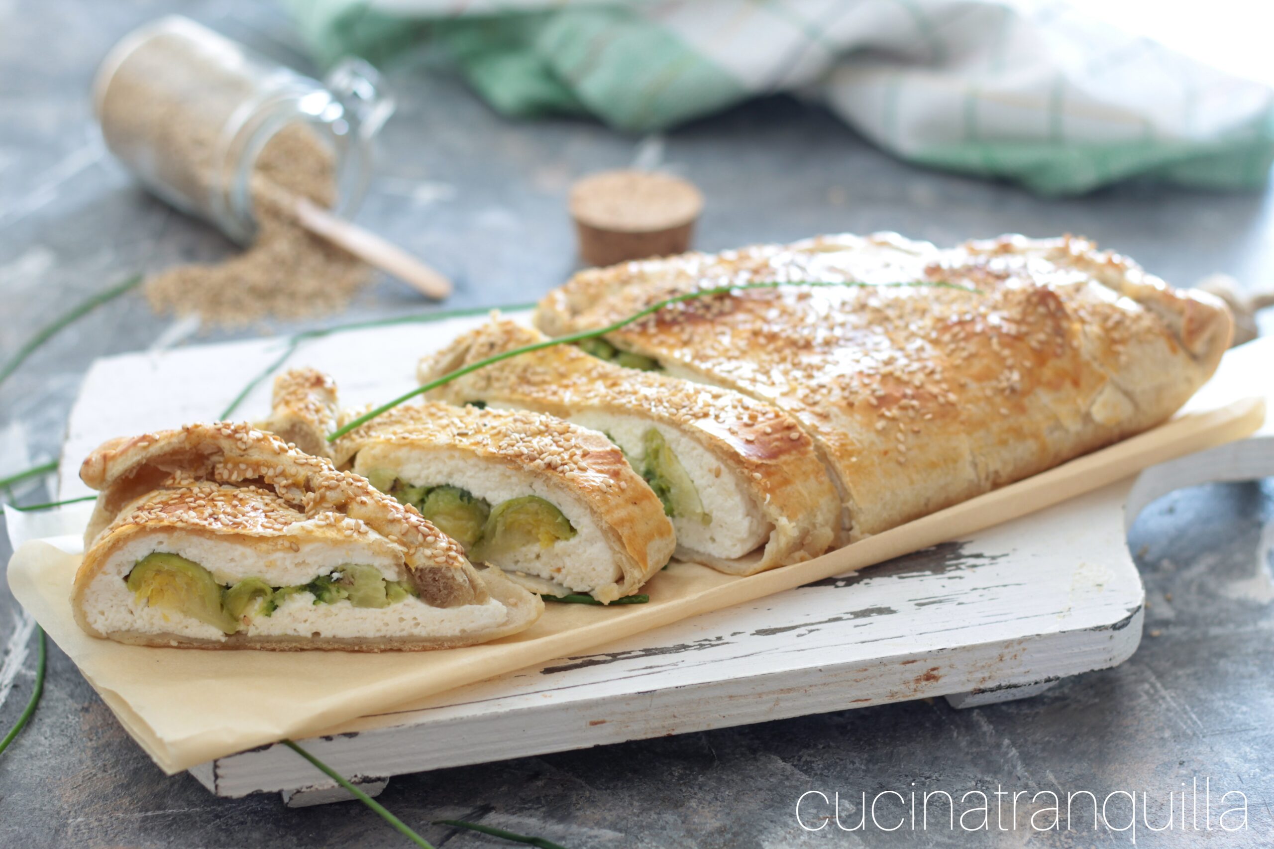 Sfoglia di ricotta e verdure
