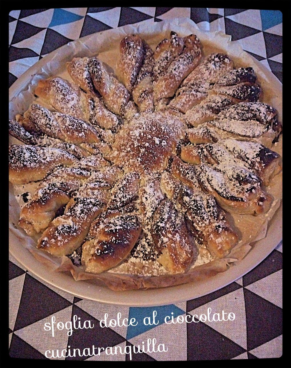 Sfoglia dolce al cioccolato