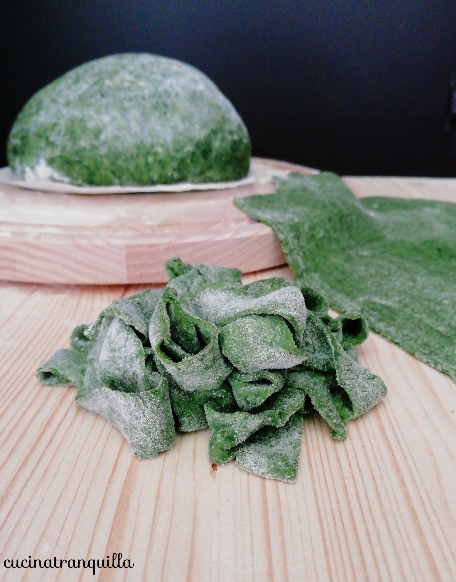 Sfoglia per lasagna verde