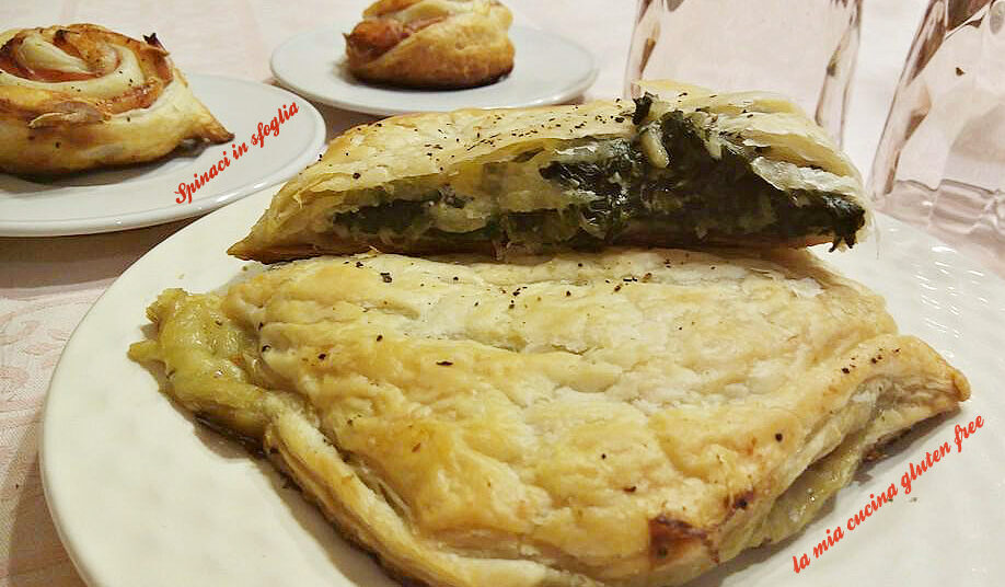 Sfoglia ripiena di spinaci