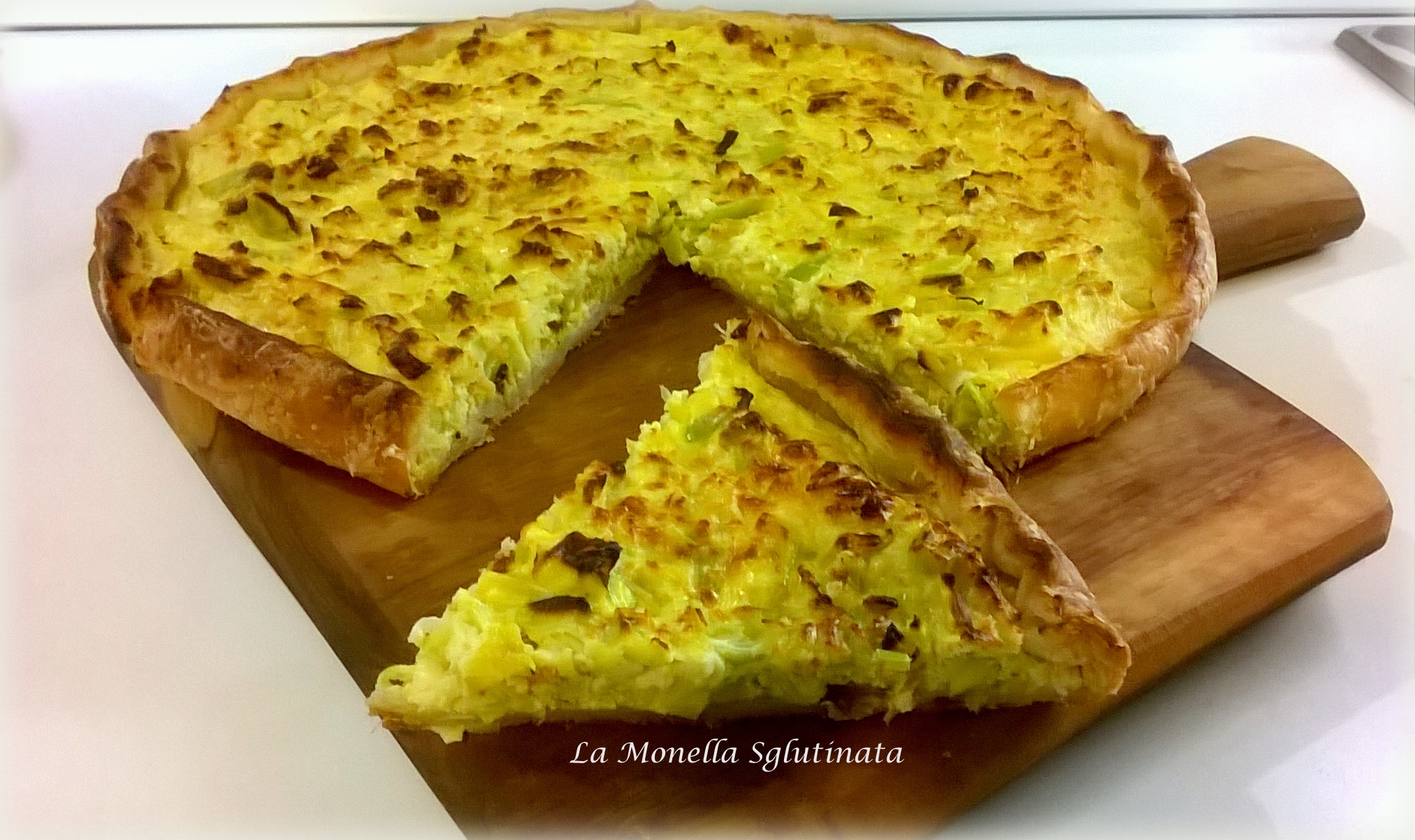 Sfogliata di porri