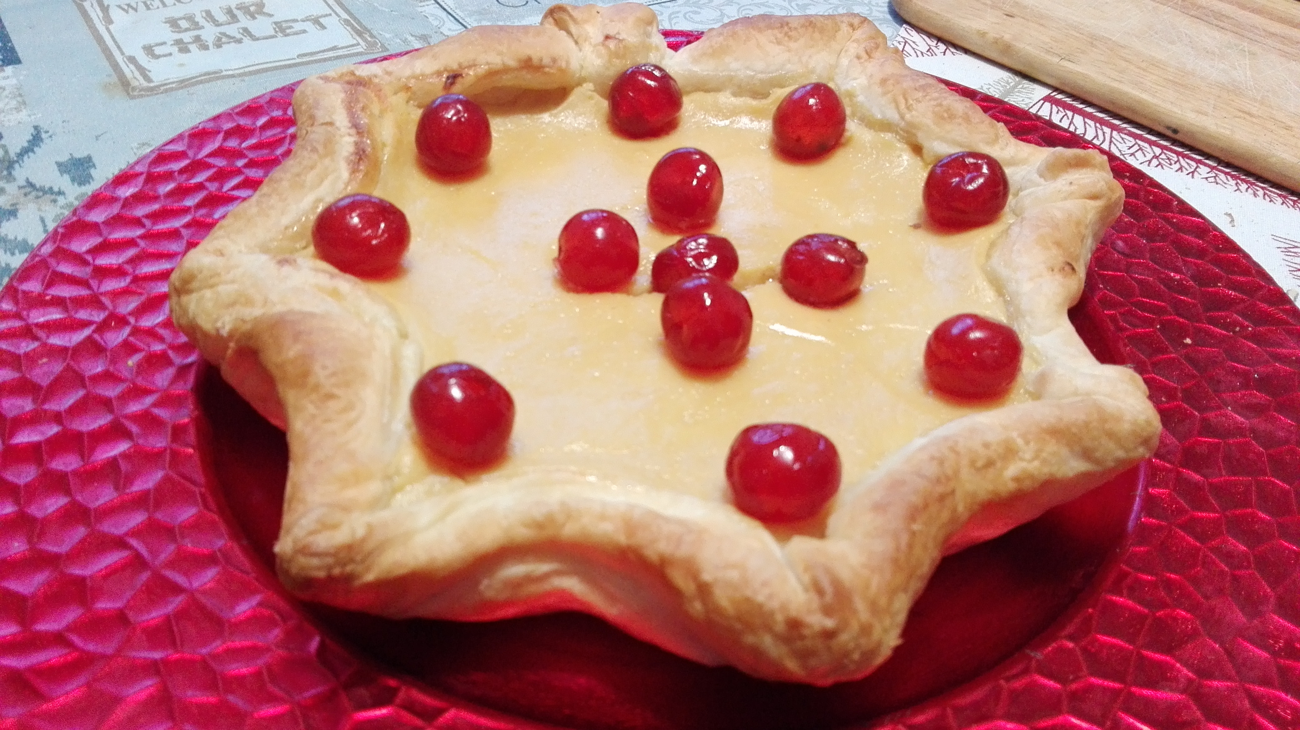 Sfogliata di ricotta e marmellata