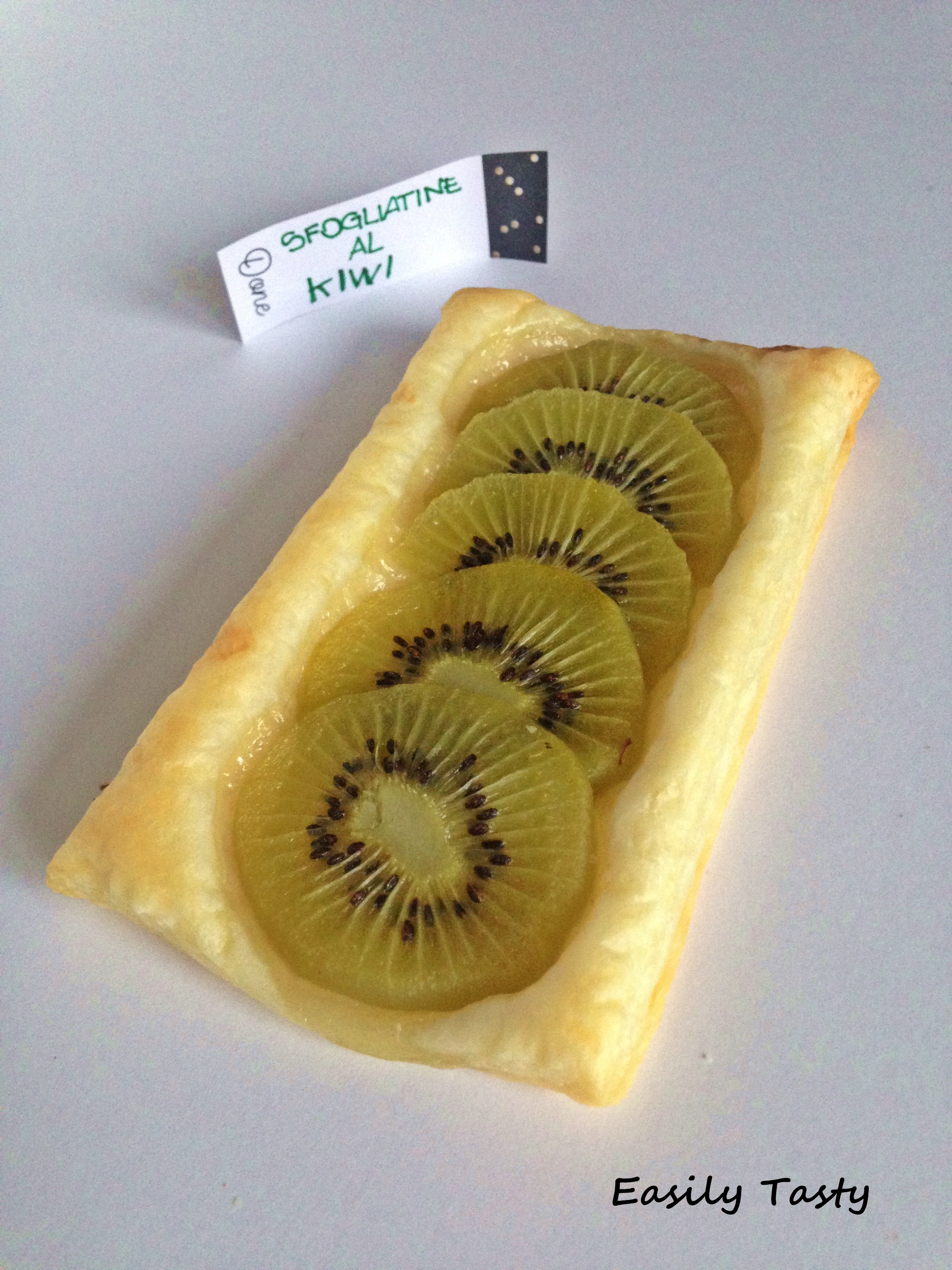 Sfogliatine al kiwi