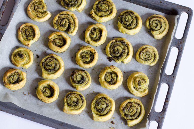Sfogliatine al pesto