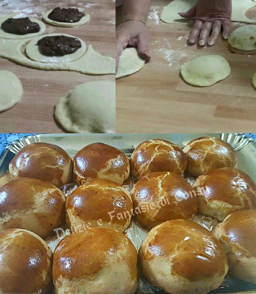 Sfoglitella frolla con nutella