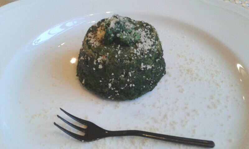 Sformatini di spinaci