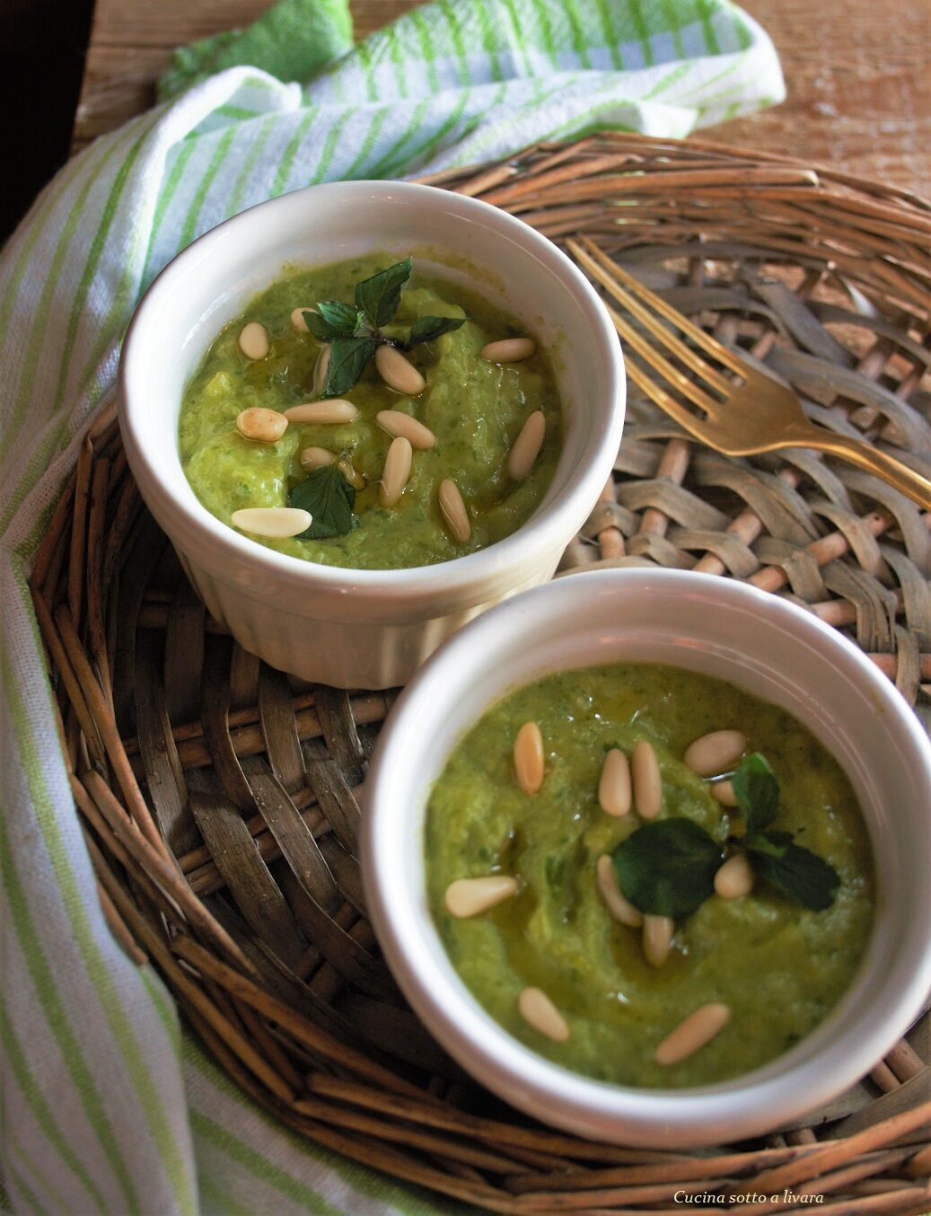 Sformatini leggeri di zucchine