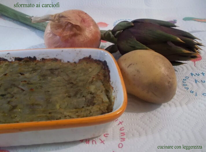Sformato ai carciofi
