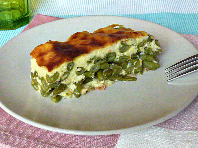 Sformato di fagiolini