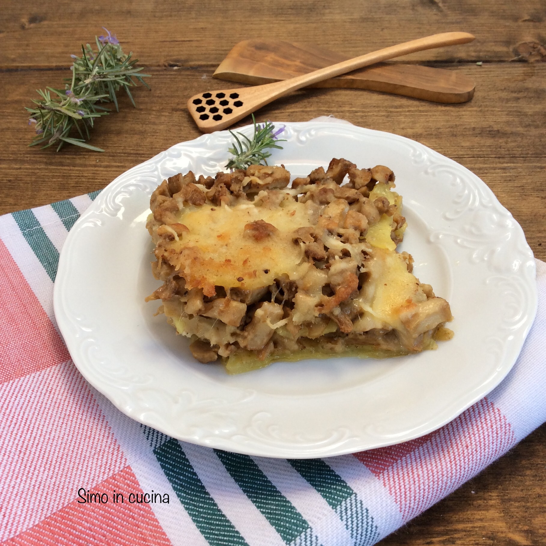 Sformato di funghi
