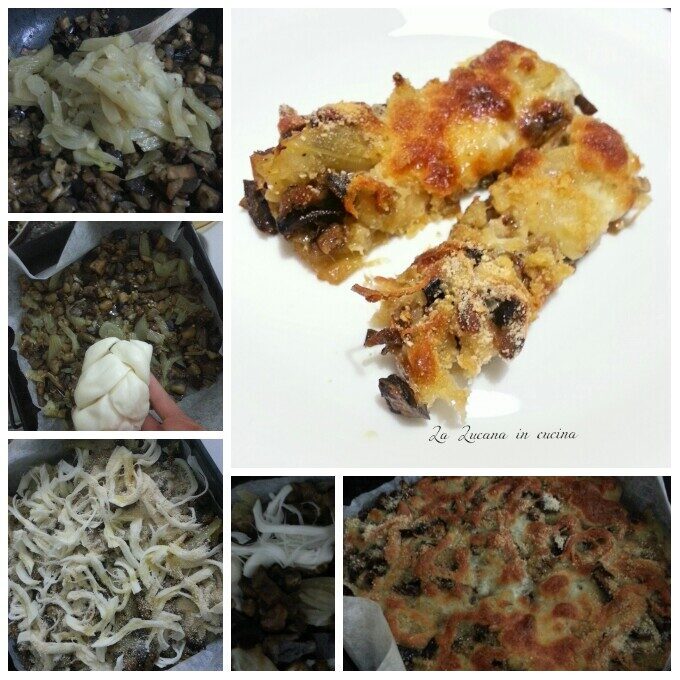 Sformato di melanzane e finocchi