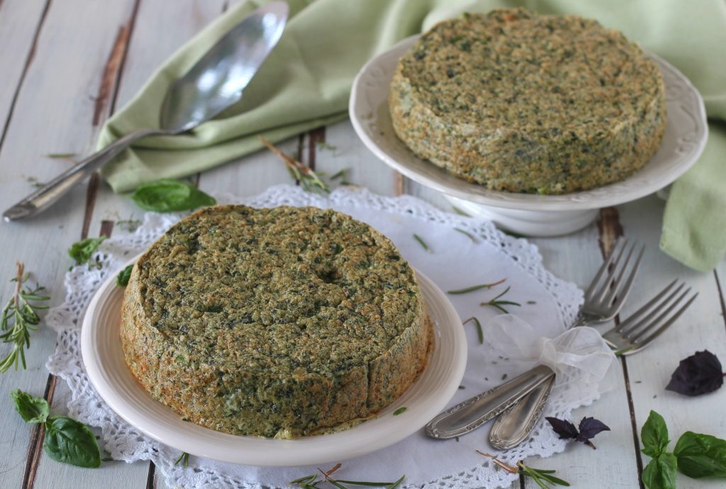 Sformato di quinoa cavolo nero e albumi – riciclo creativo
