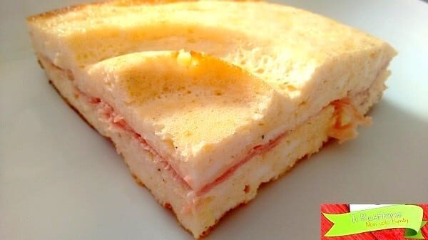 Sformato di ricotta e prosciutto, solo 4 ingredienti: con bimby e senza