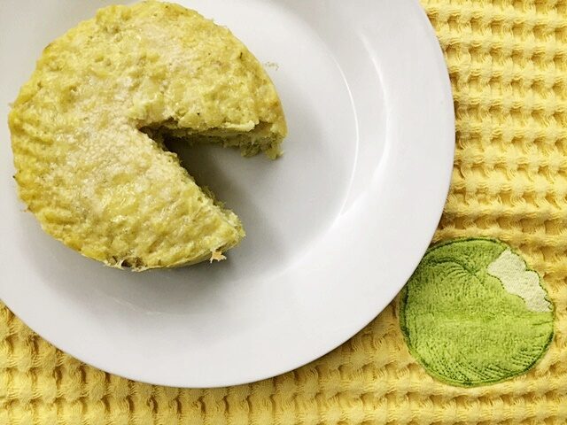 Sformato di riso ai carciofi