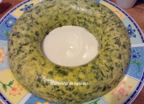 Sformato di spinaci