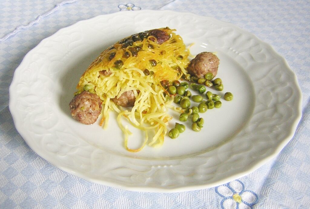 Sformato di tagliolini