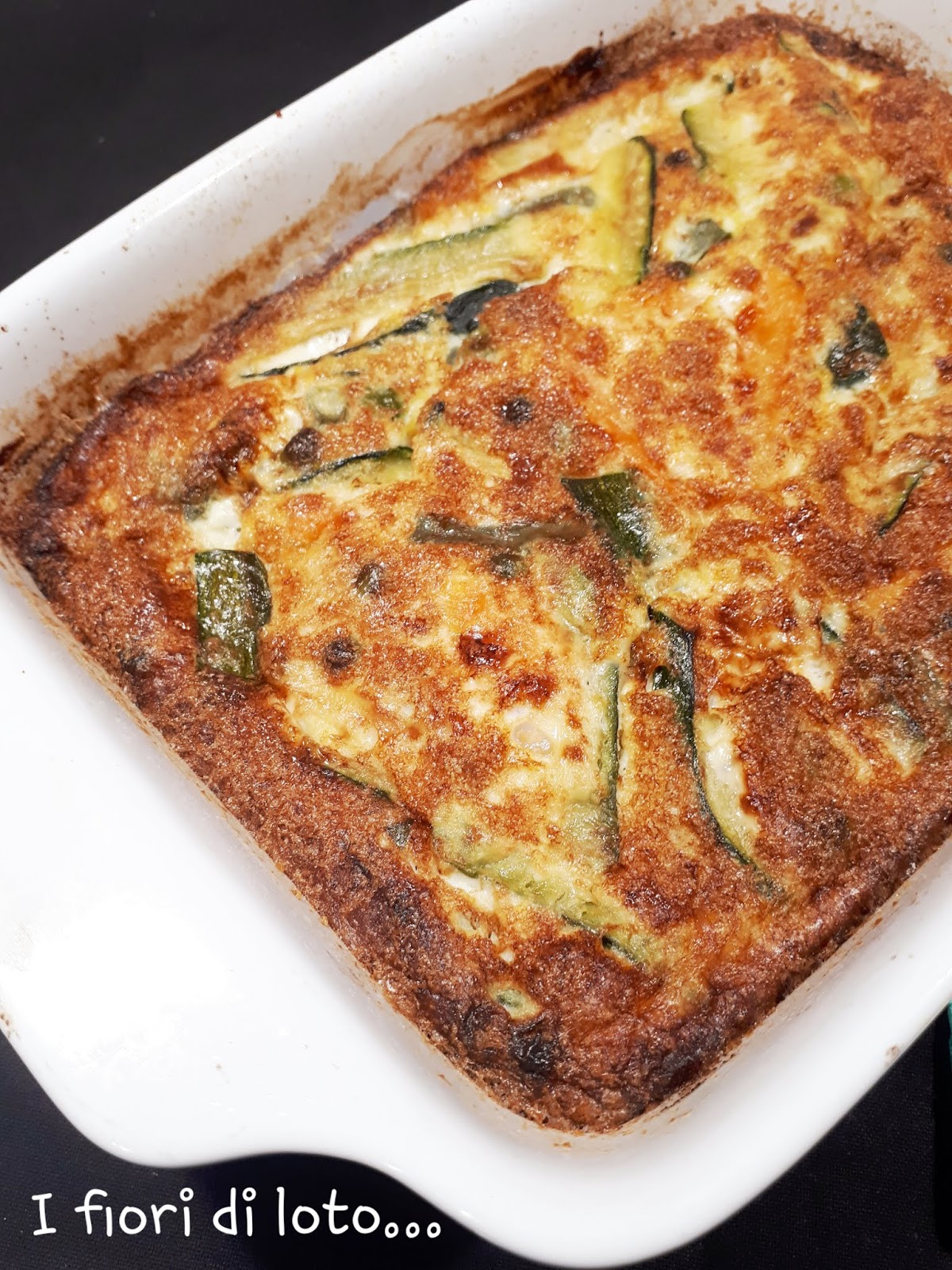 Sformato di verdure e albumi