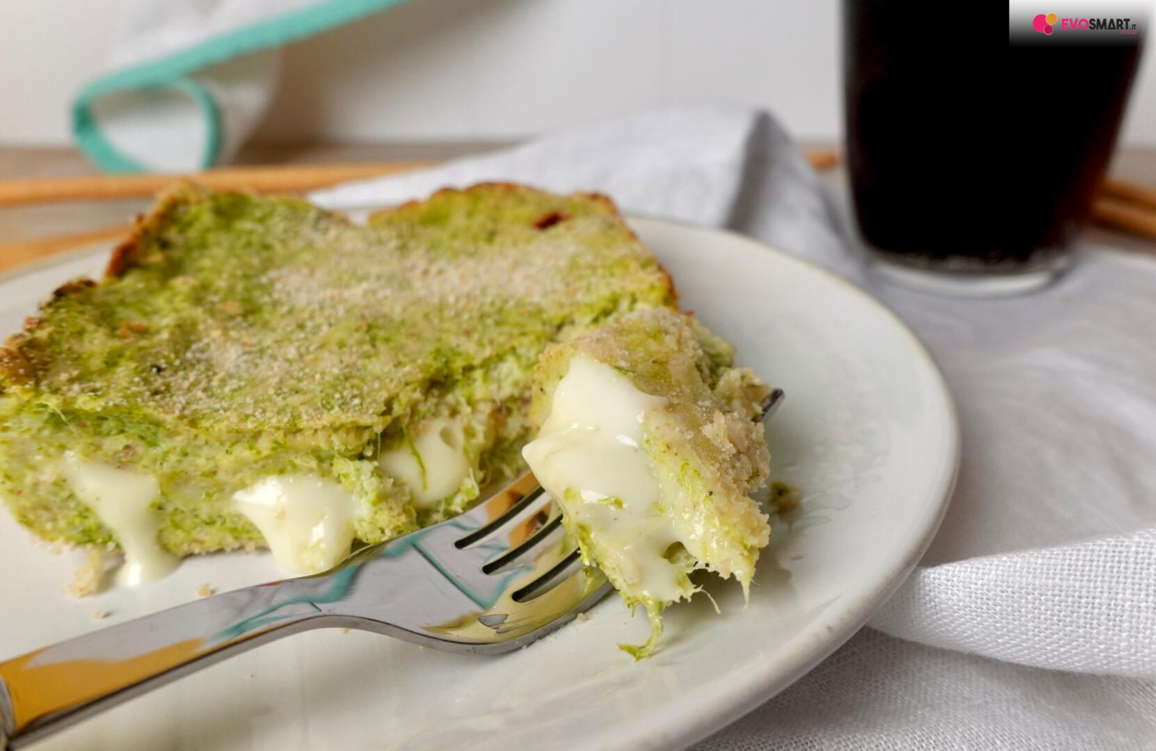 Sformato di zucchine filante