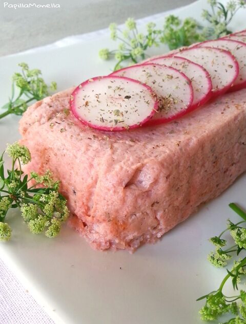 Sformato light di ravanelli e ricotta