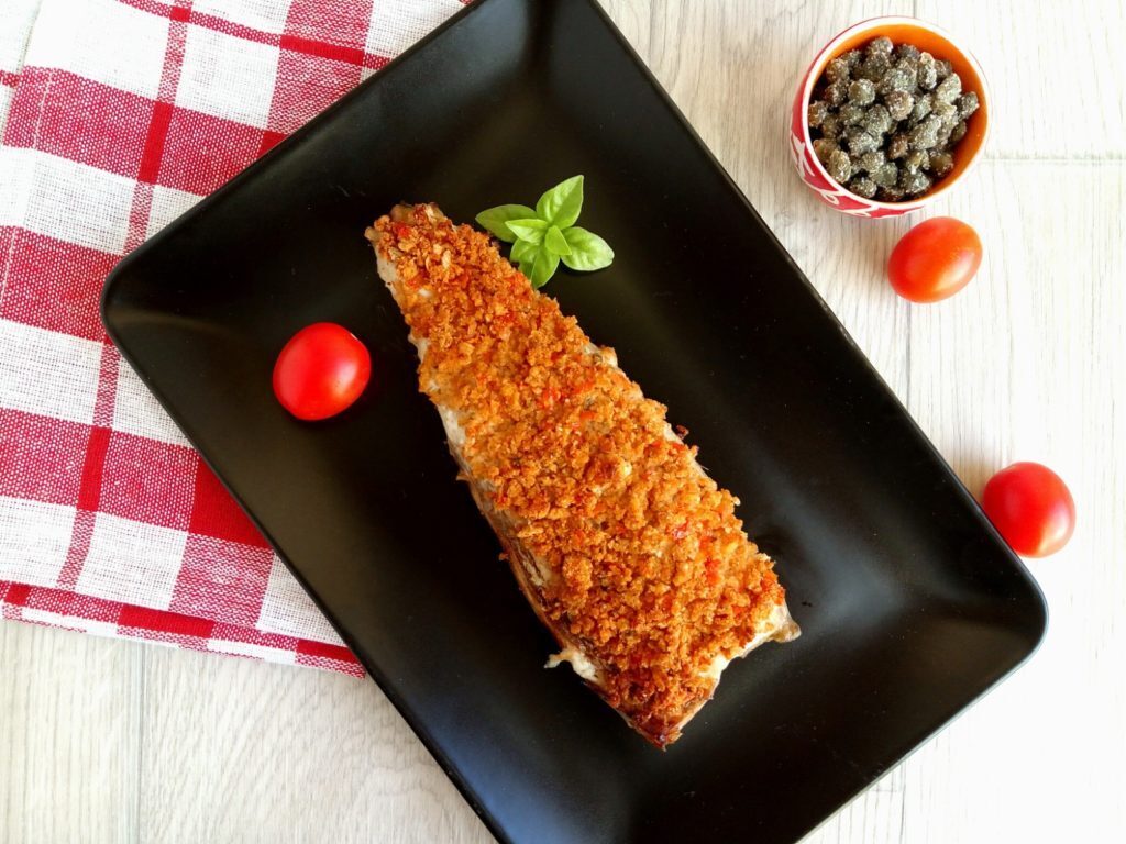 Sgombro gratinato