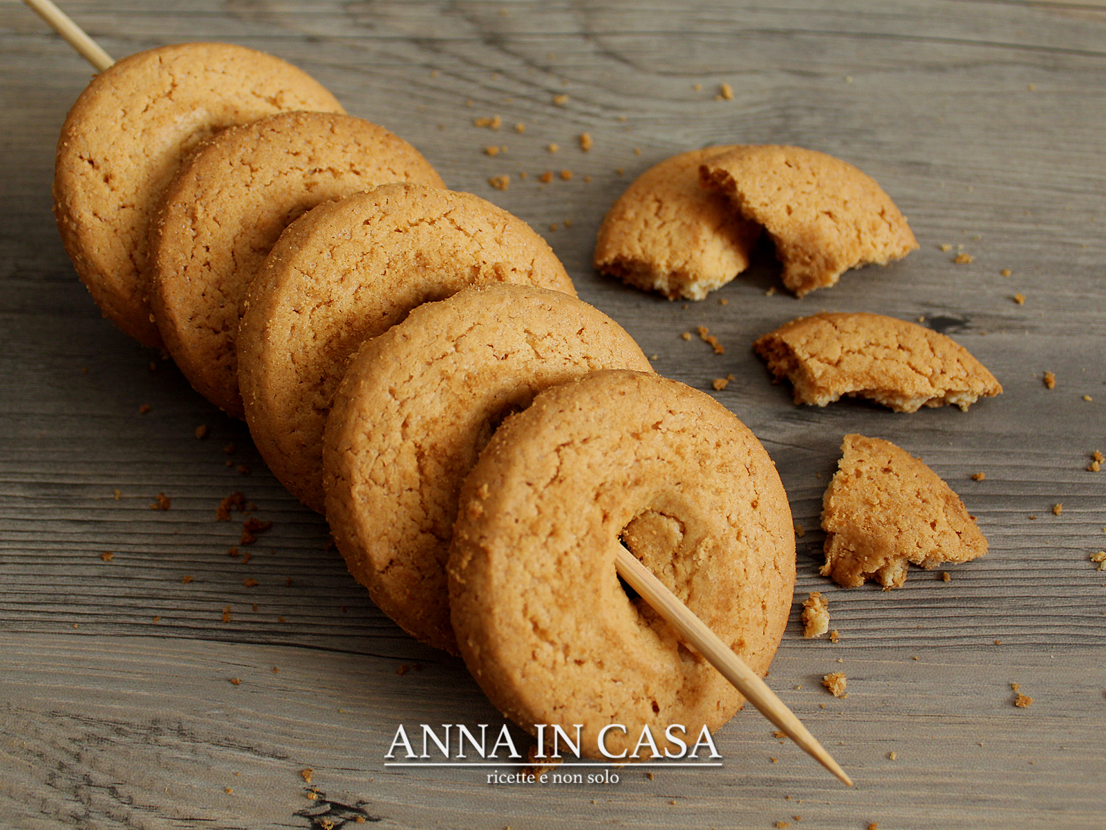 Shortbread cookies a ciambella
