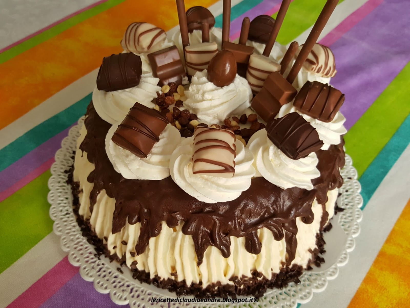 Simil drip cake al cioccolato…per un giorno speciale