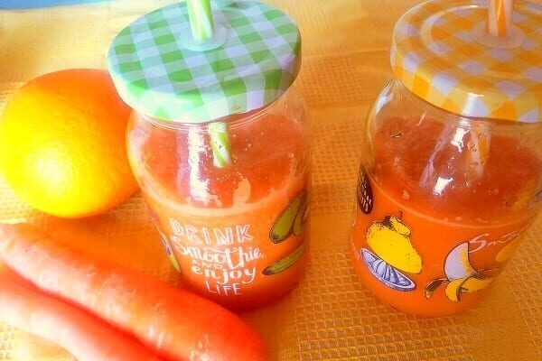 Smoothie rinfrescante carota, zenzero e sedano: con bimby o senza