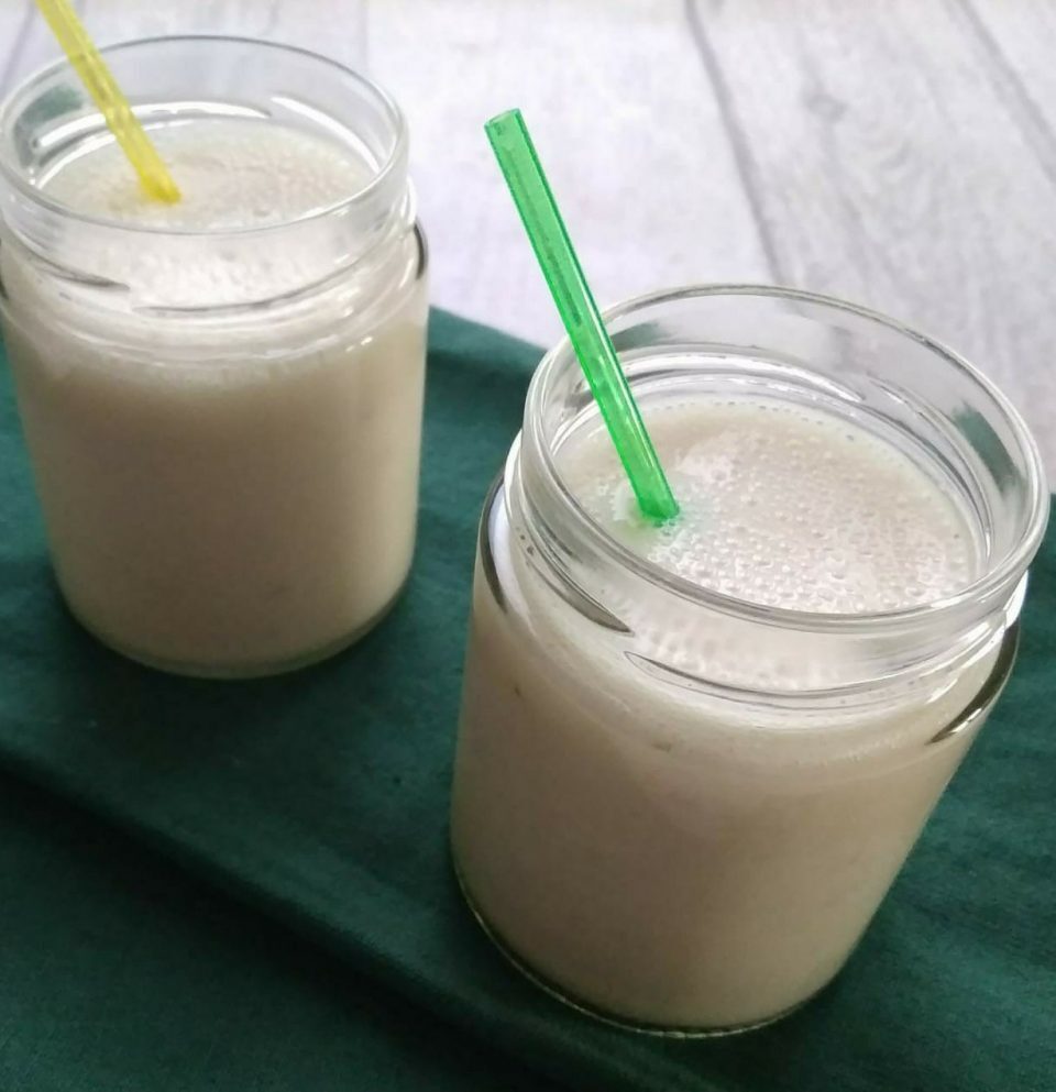 Smoothie veg cocco e mandorla