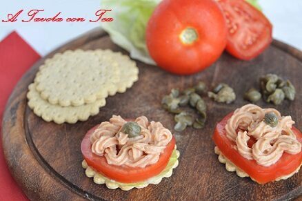 Snack alla mousse di tonno pronte in 5 minuti