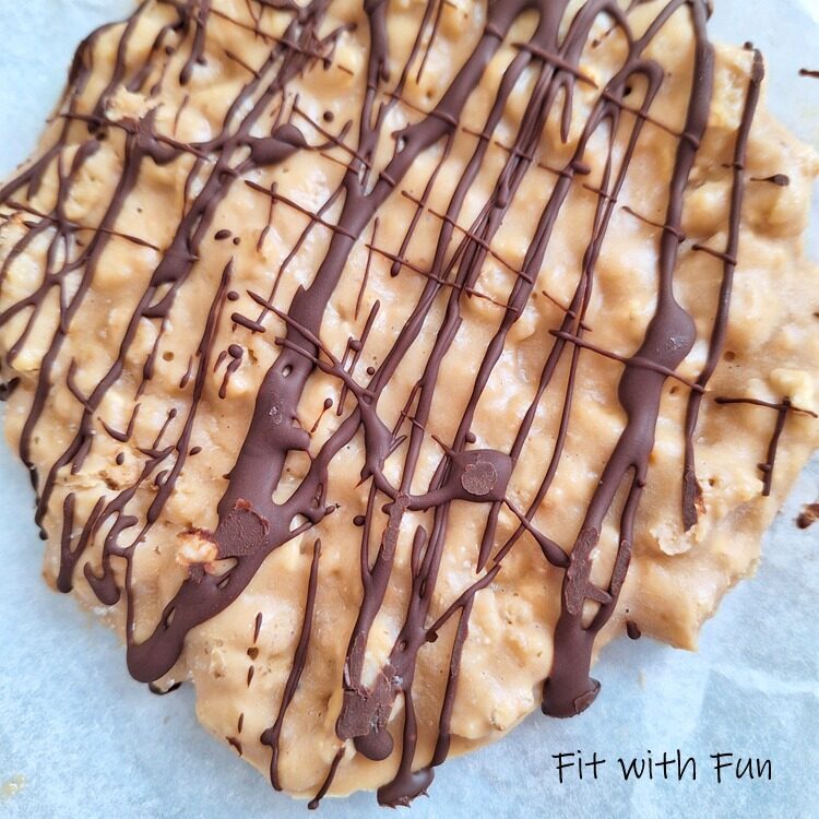 Snack gelato proteico di gallette 4 ingredienti 200 calorie